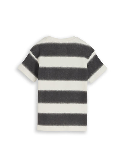 Oversize T-Shirt mit Waffelstruktur