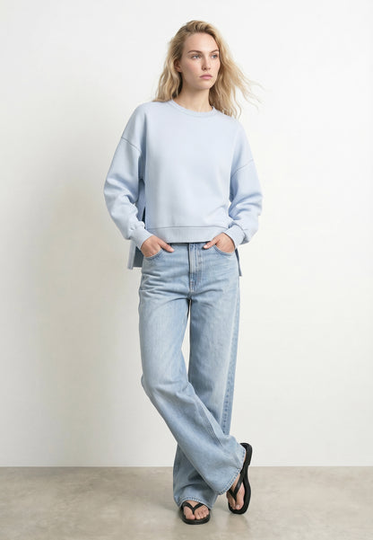 HDHAZEL CROPPED BOXY SWEAT