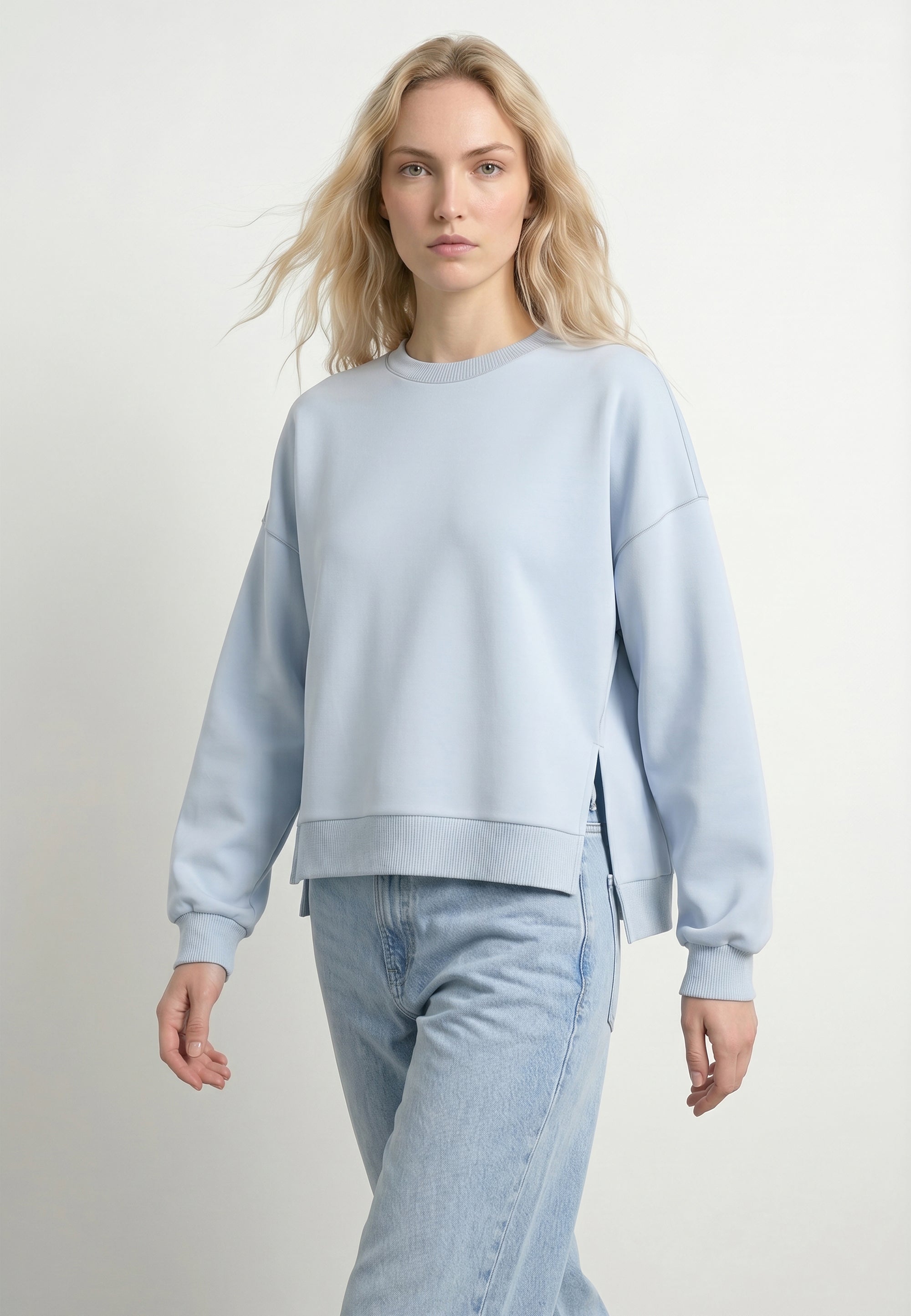 HDHAZEL CROPPED BOXY SWEAT