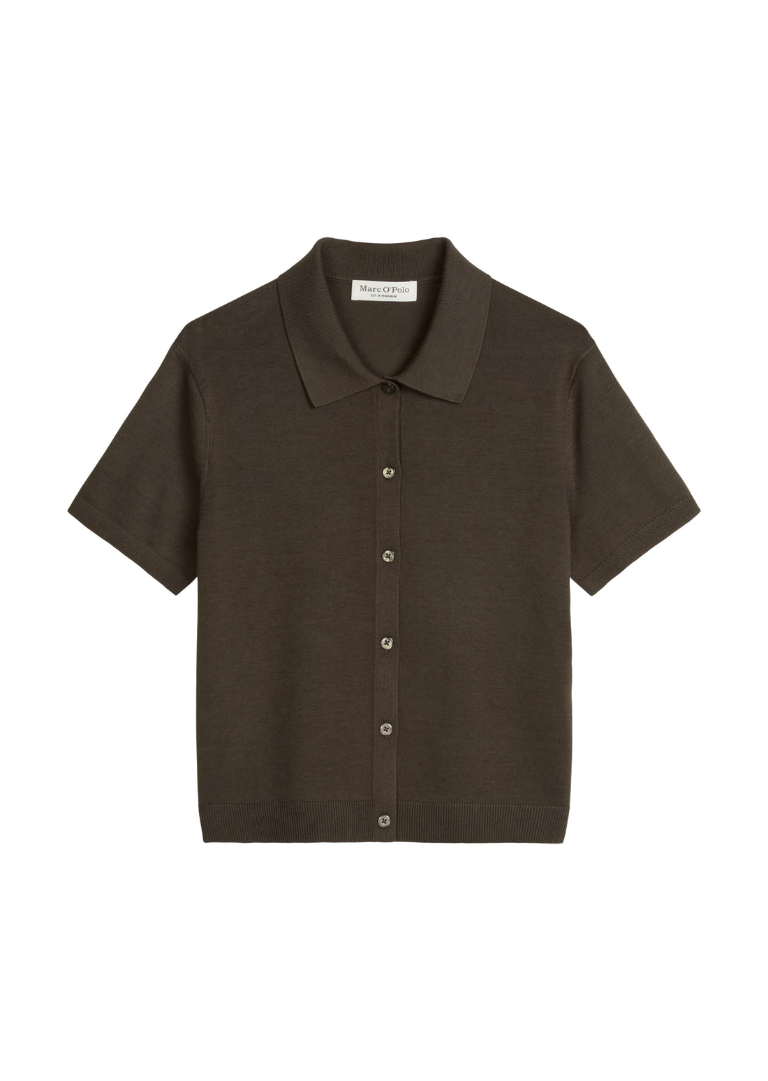 Cardigan im Polo-Stil regular