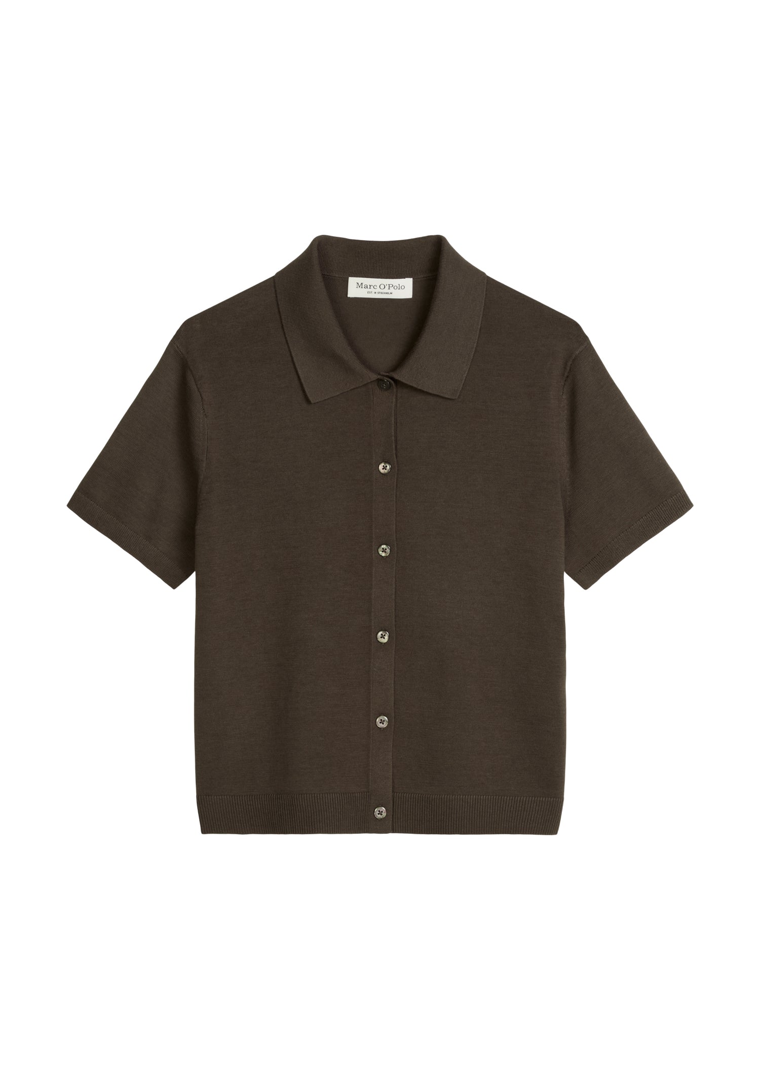 Cardigan im Polo-Stil regular