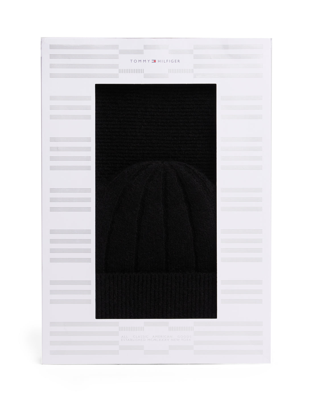 TH FLAG FLUFFY BEANIE &amp; SCARF GP