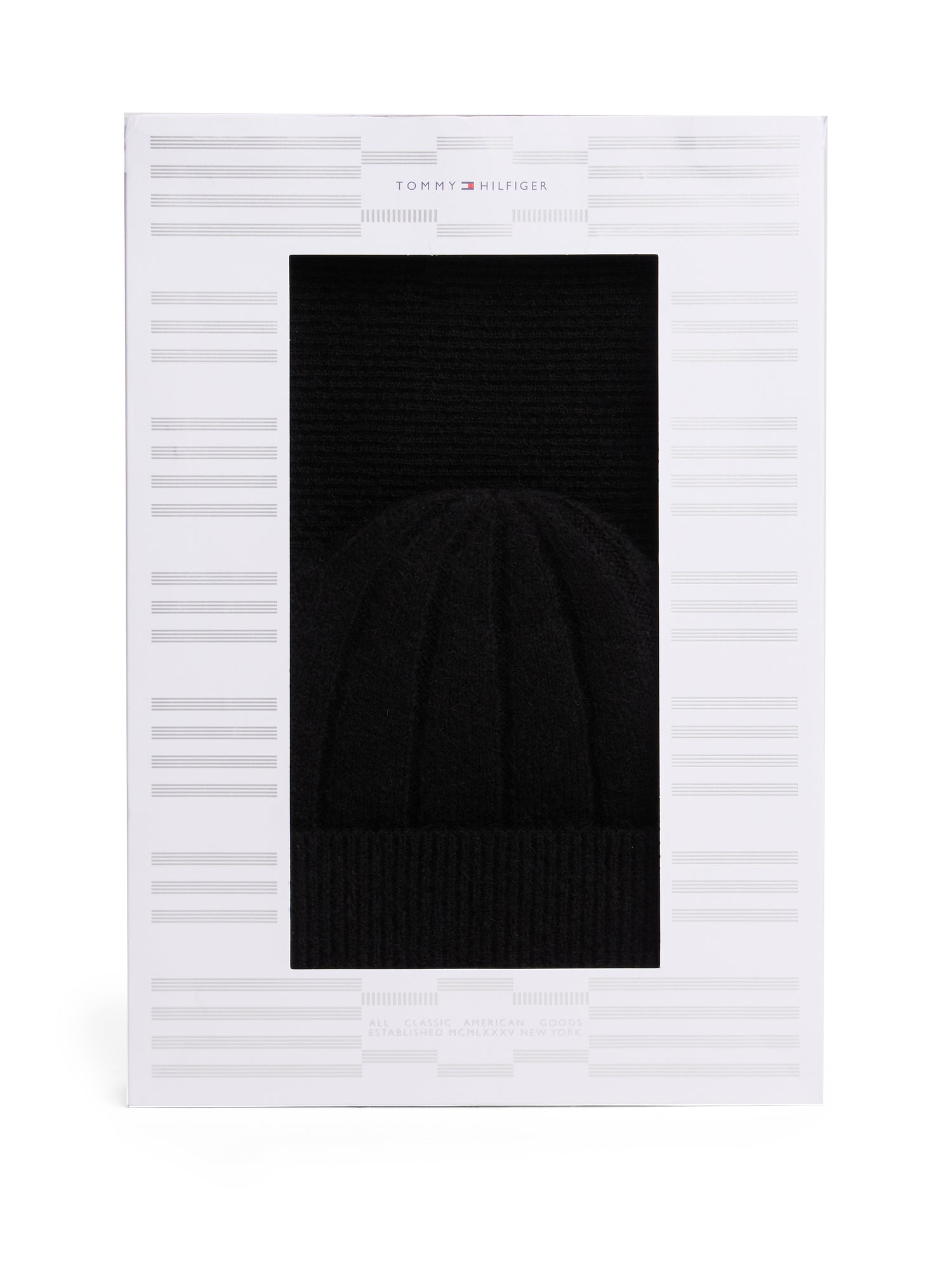 TH FLAG FLUFFY BEANIE &amp; SCARF GP