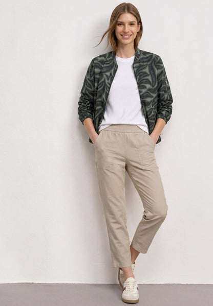 Slim Leg Chino mit Elastikbund