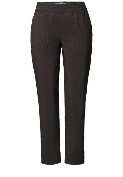 Slim Leg Chino mit Elastikbund