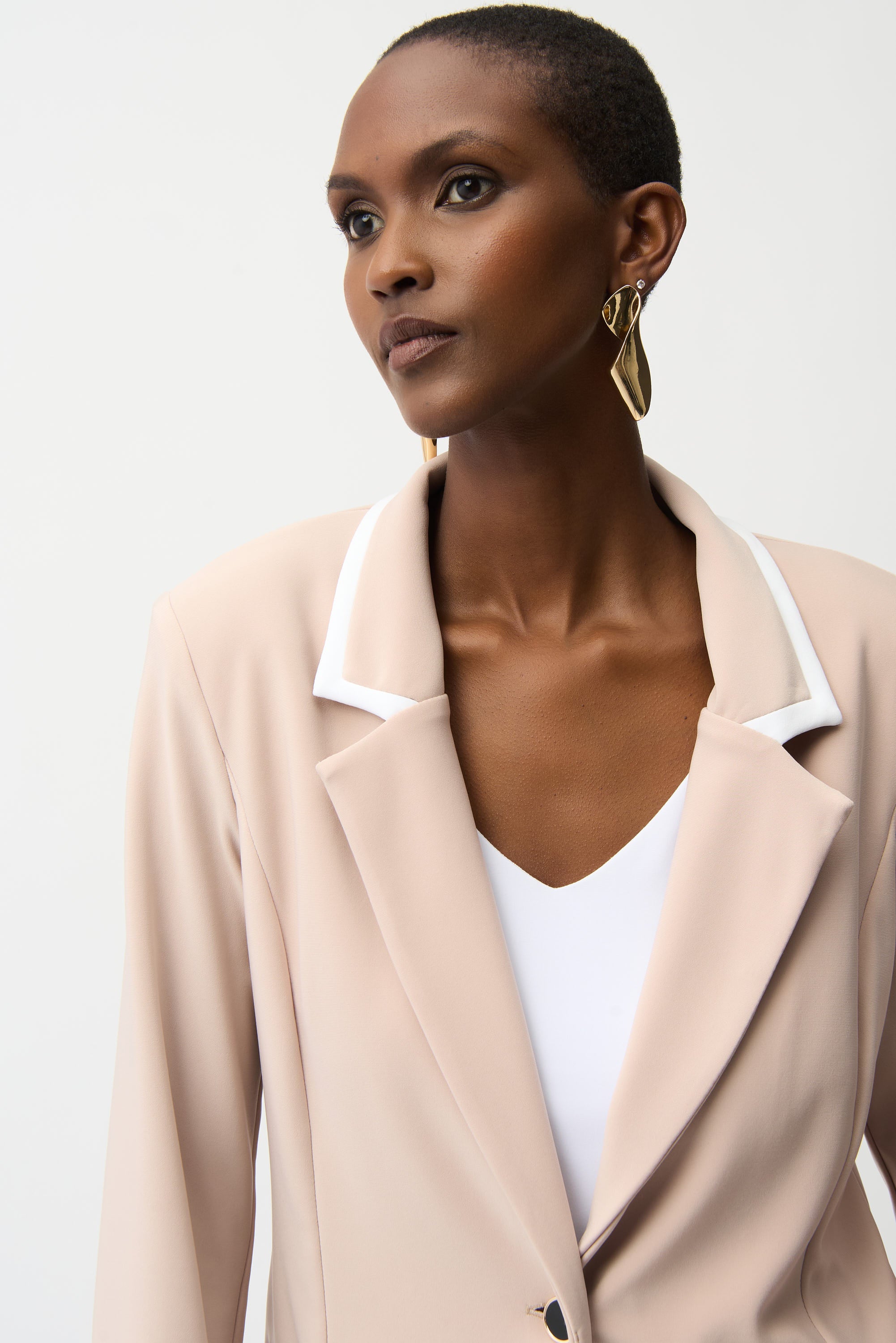 Taillierter Blazer aus Jersey