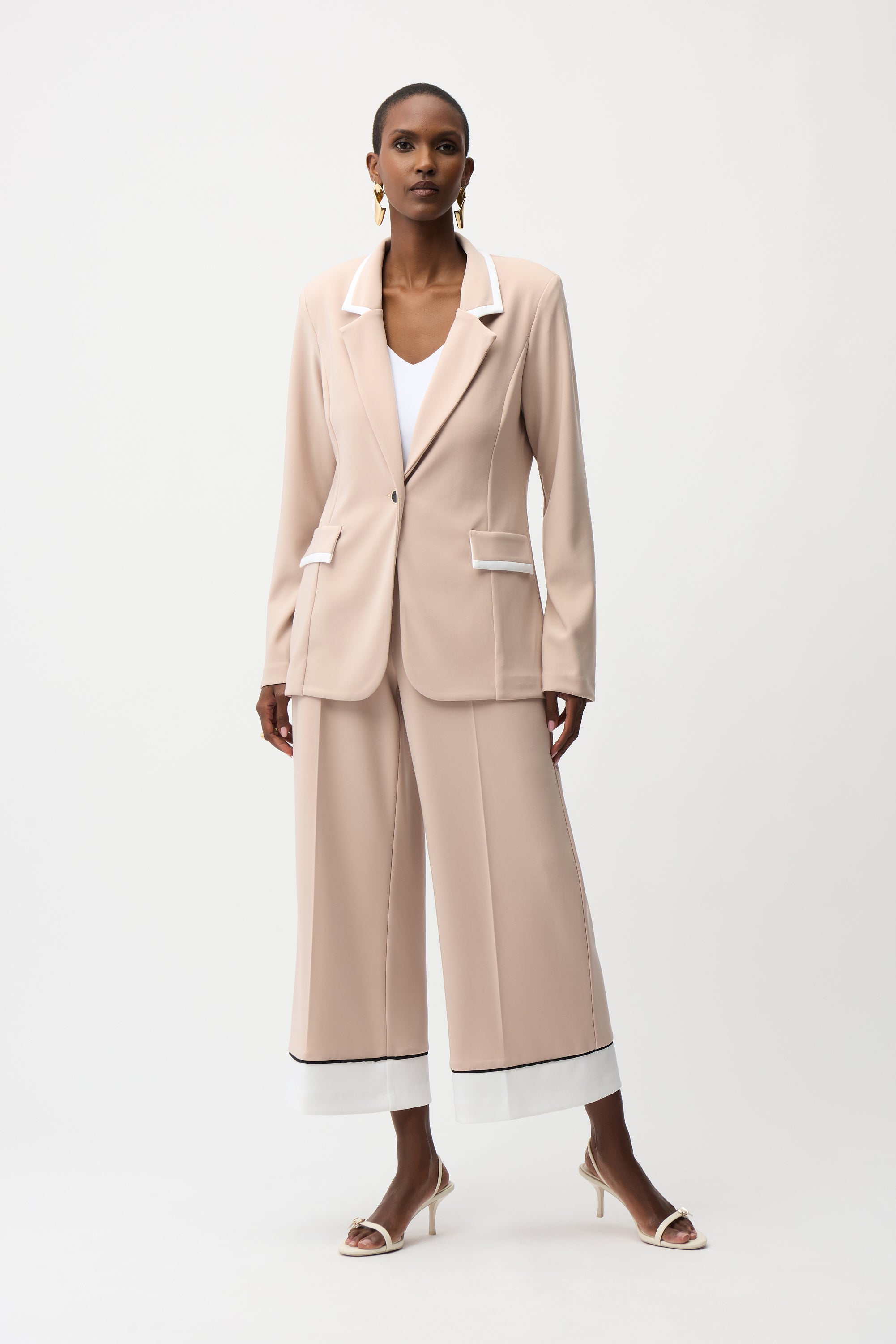 Taillierter Blazer aus Jersey