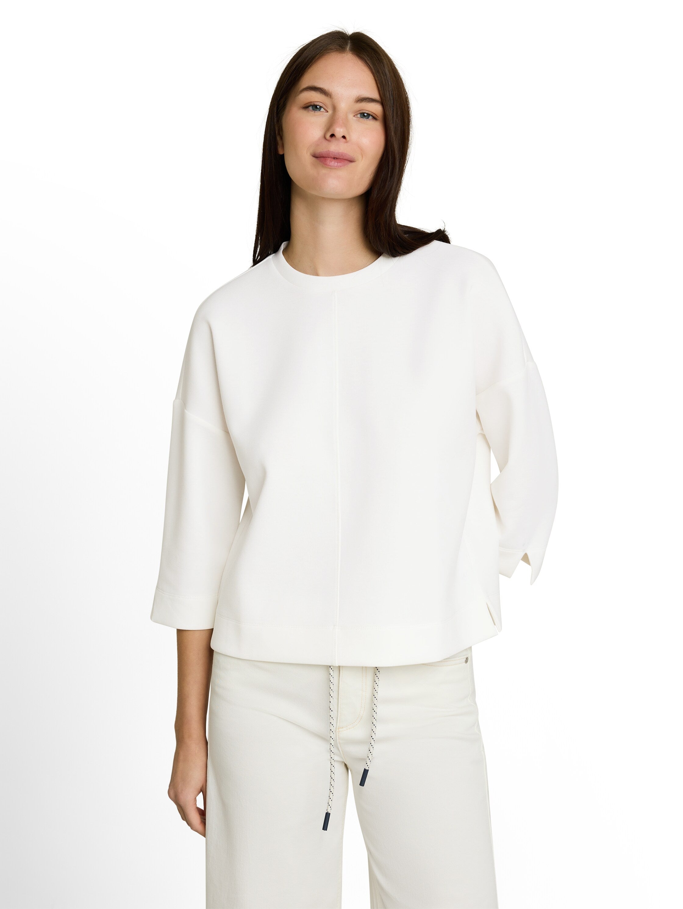 Loose Fit Sweatshirt mit 7/8-Arm