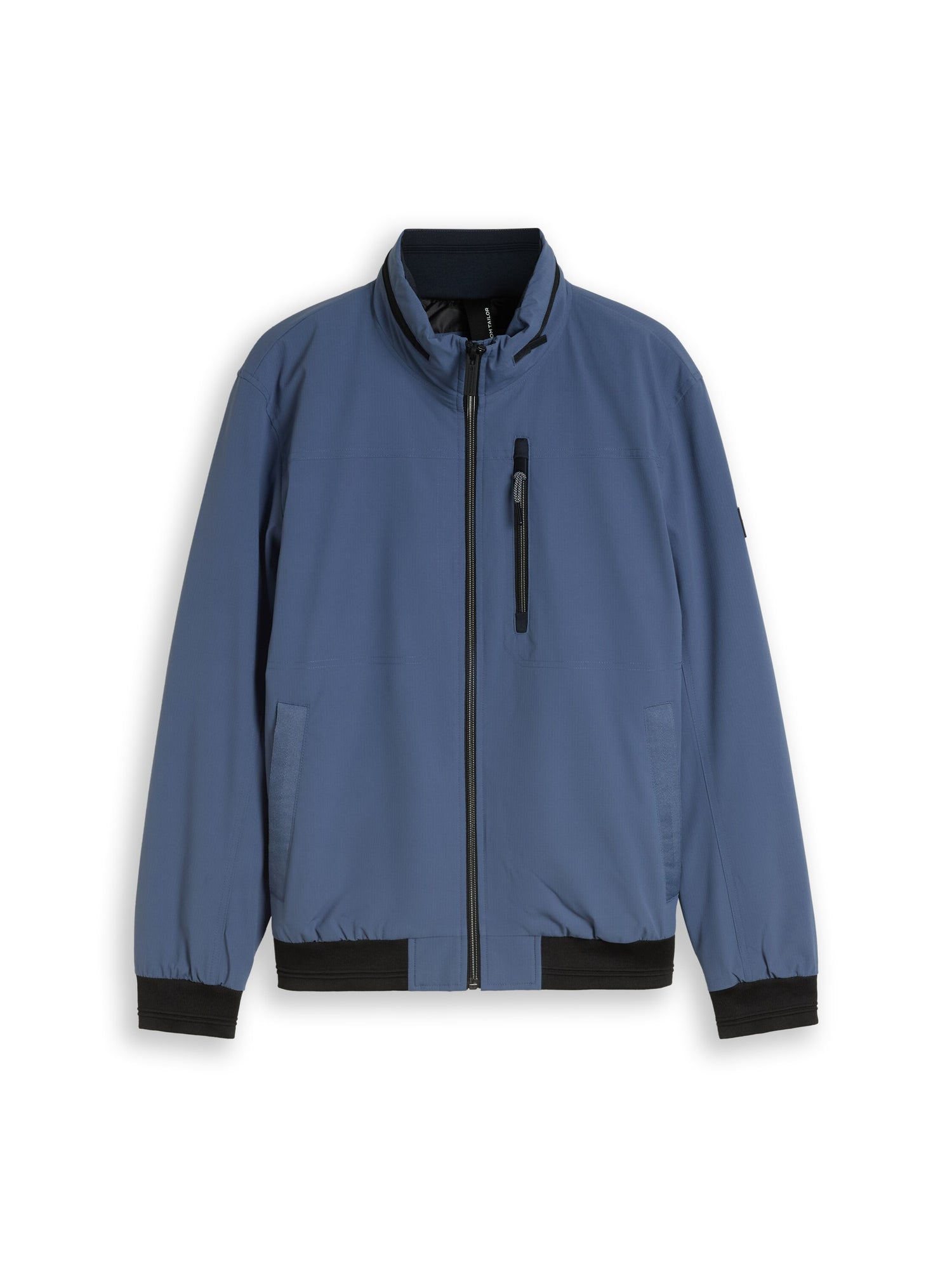 Blouson Jacke mit verstaubarer Kapuze