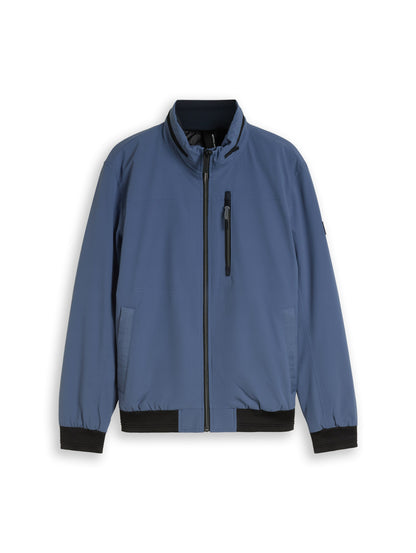 Blouson Jacke mit verstaubarer Kapuze