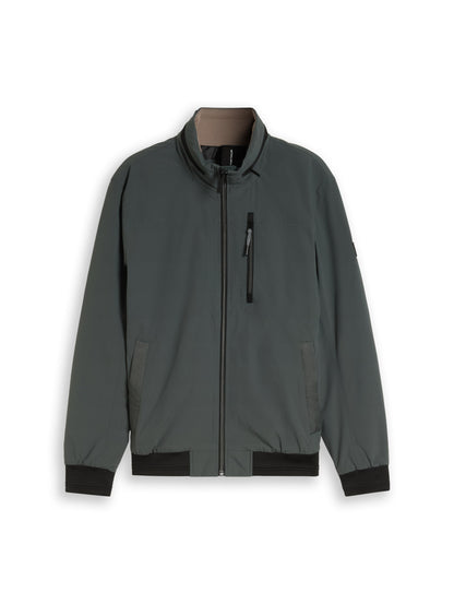 Blouson Jacke mit verstaubarer Kapuze