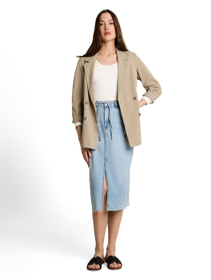 Langarmshirt mit Spitze