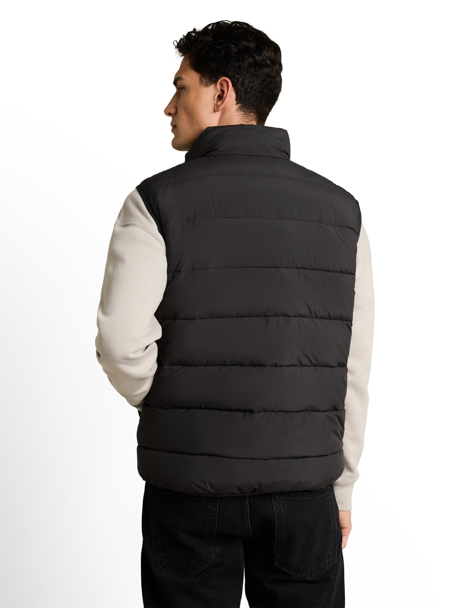 Lightweight Steppweste mit Stehkragen
