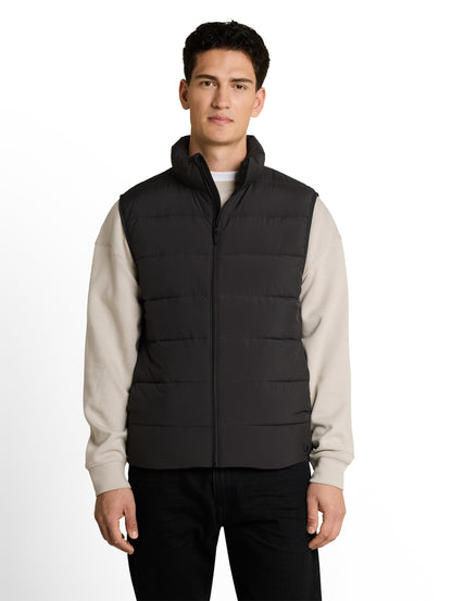 Lightweight Steppweste mit Stehkragen