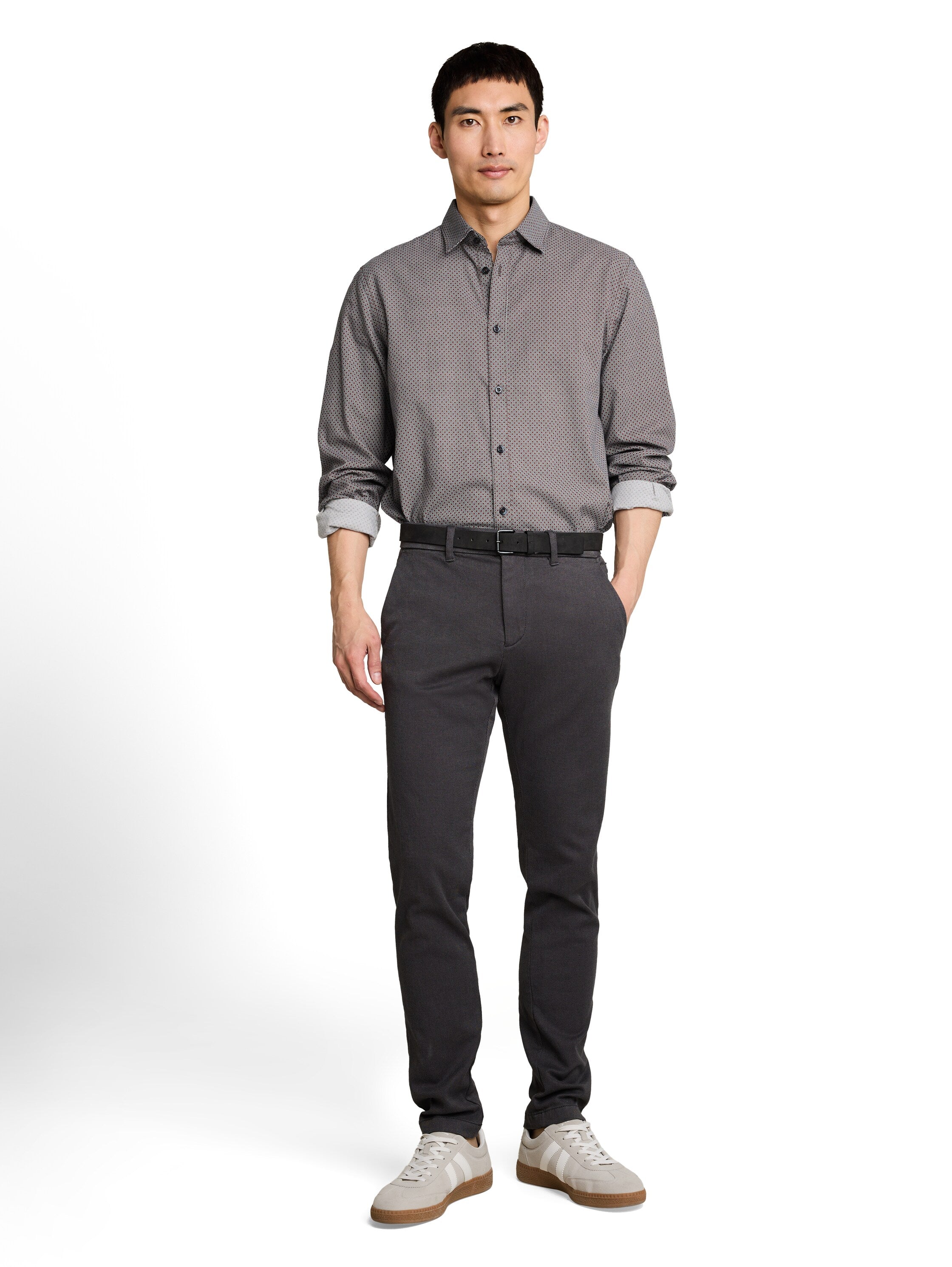 Regular Fit Hemd mit Allover-Print
