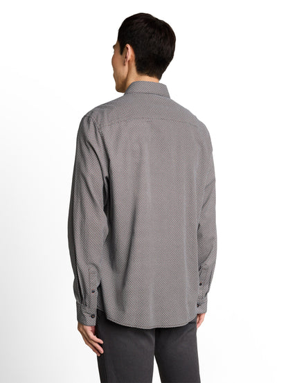 Regular Fit Hemd mit Allover-Print