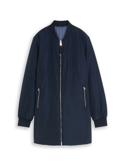 2-in-1 Wendejacke mit Bomberkragen