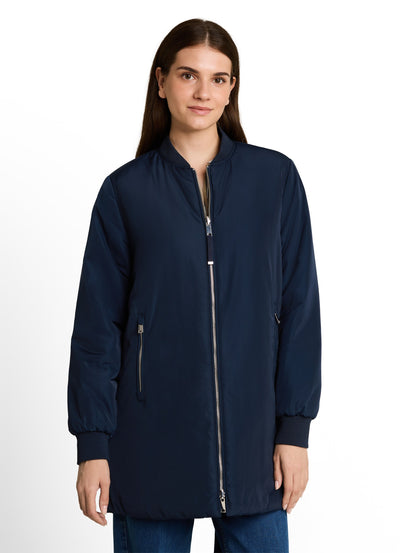 2-in-1 Wendejacke mit Bomberkragen
