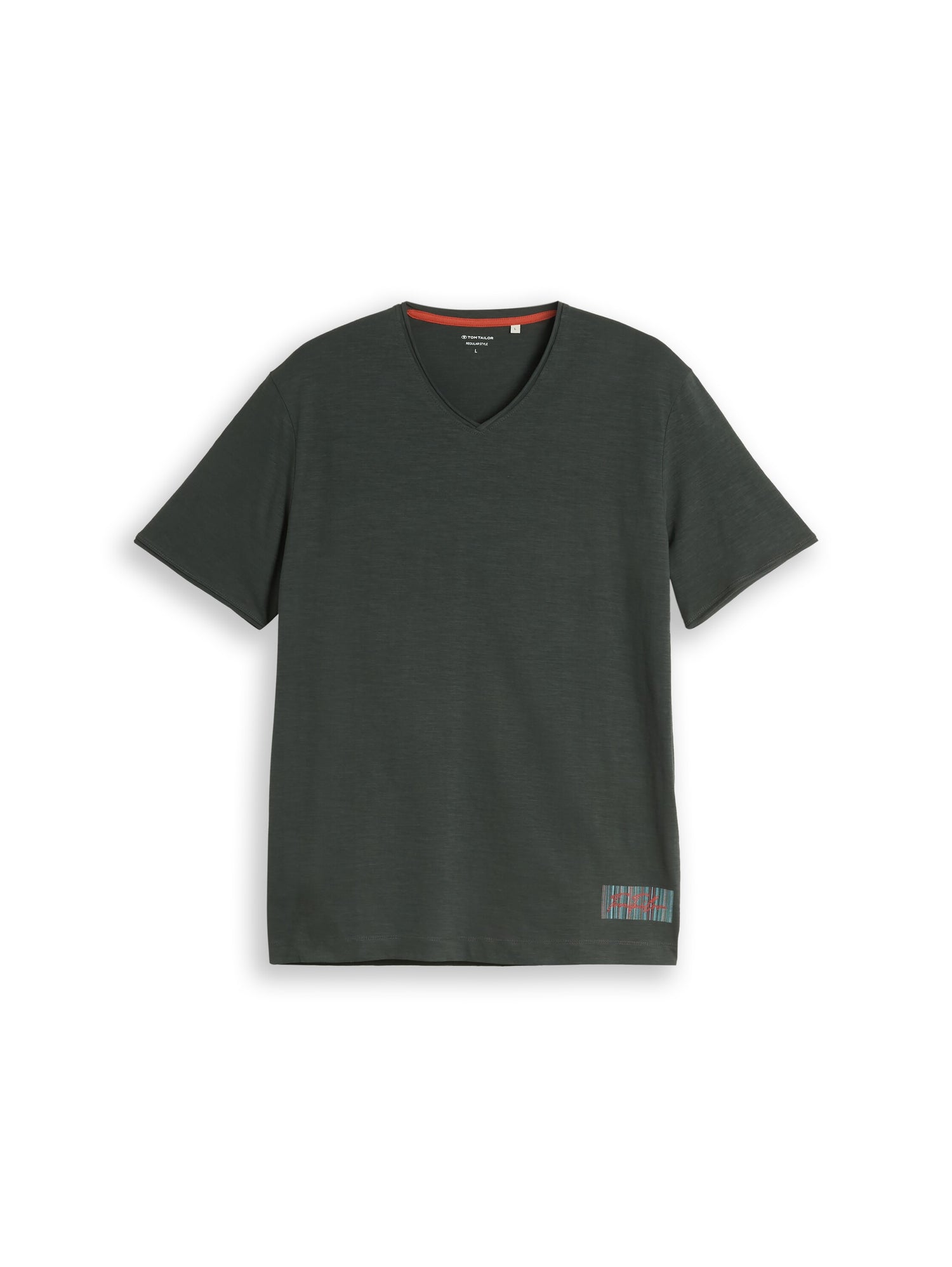 T-Shirt mit V-Ausschnitt