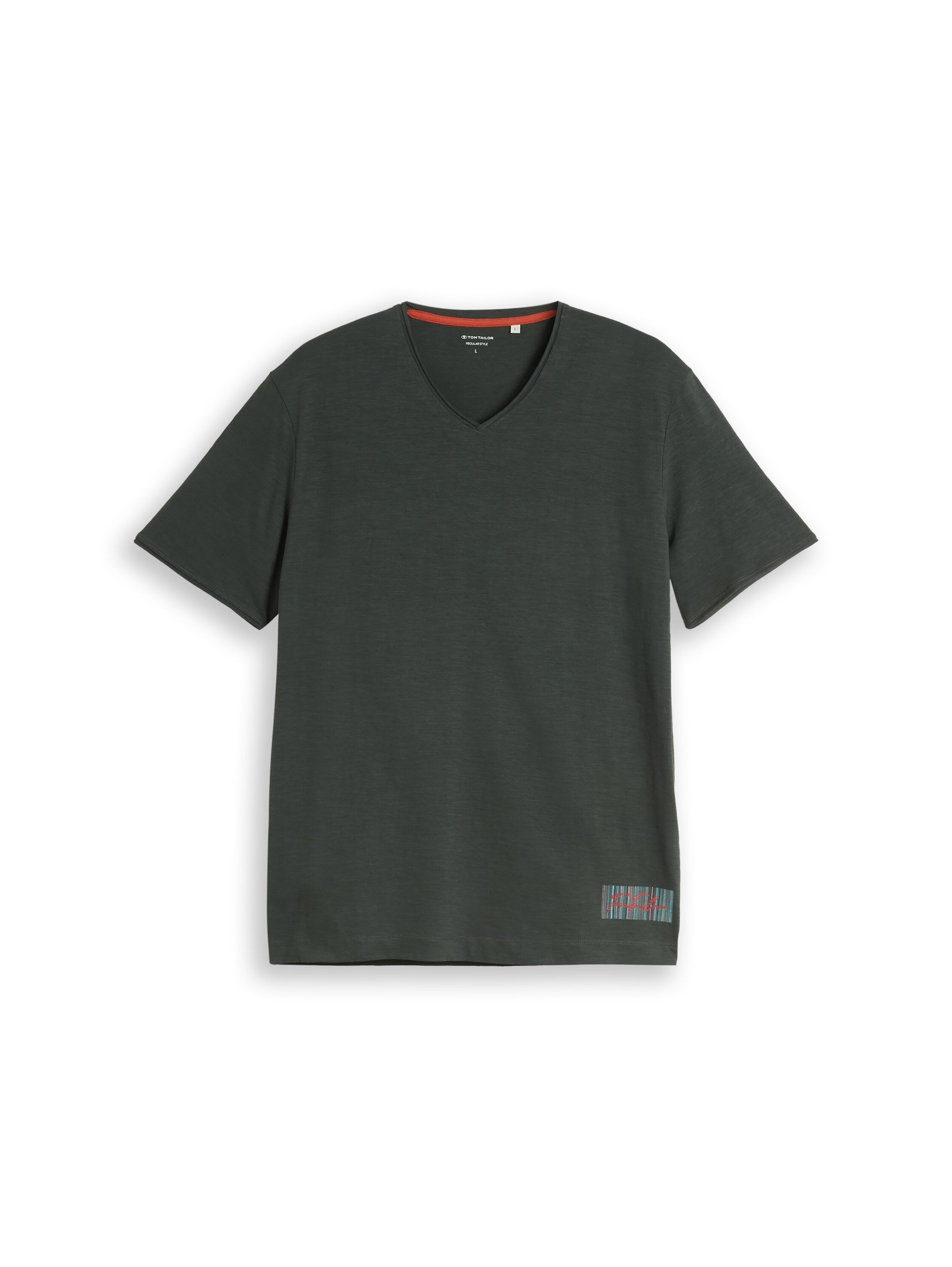 T-Shirt mit V-Ausschnitt