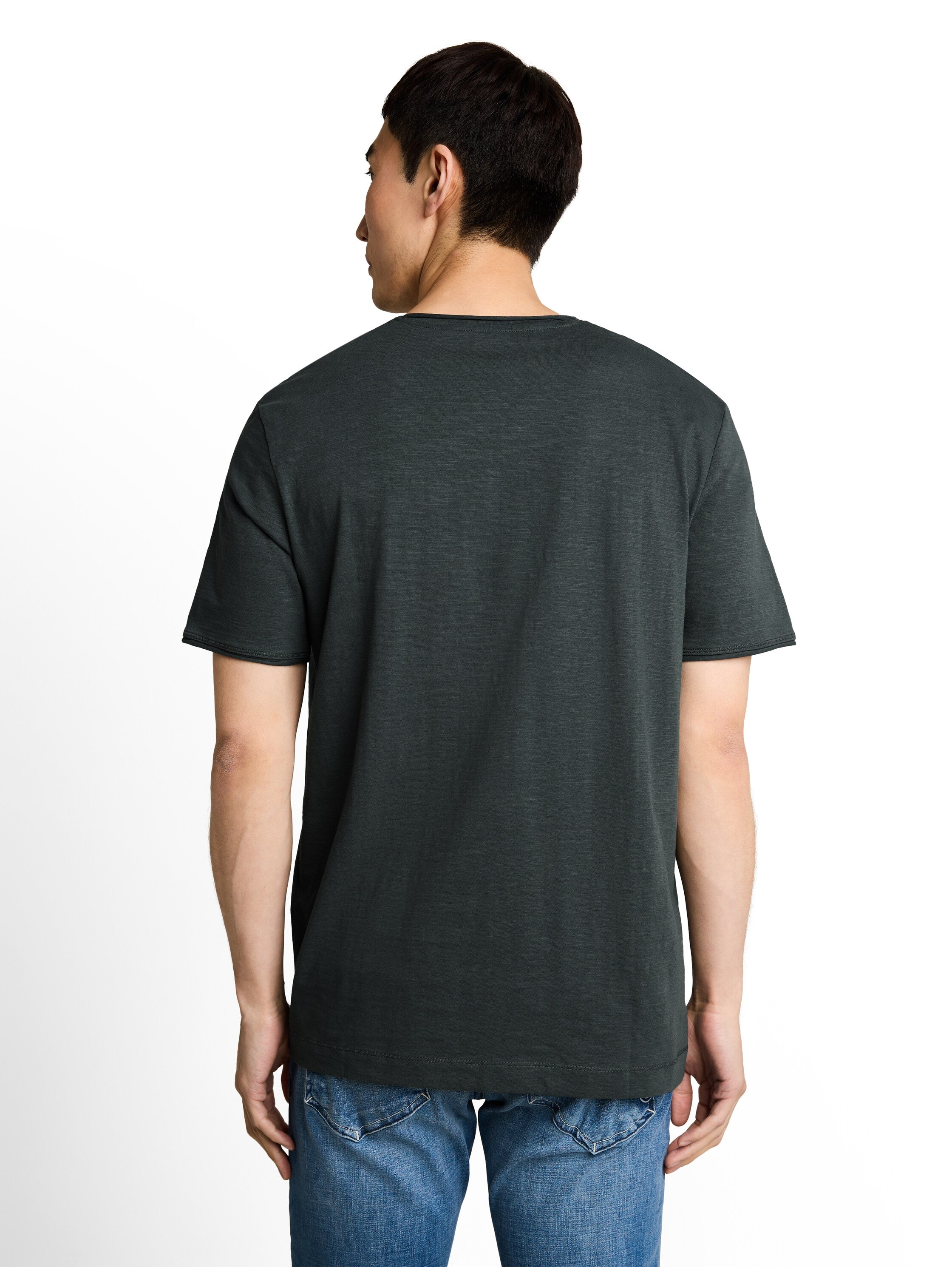 T-Shirt mit V-Ausschnitt