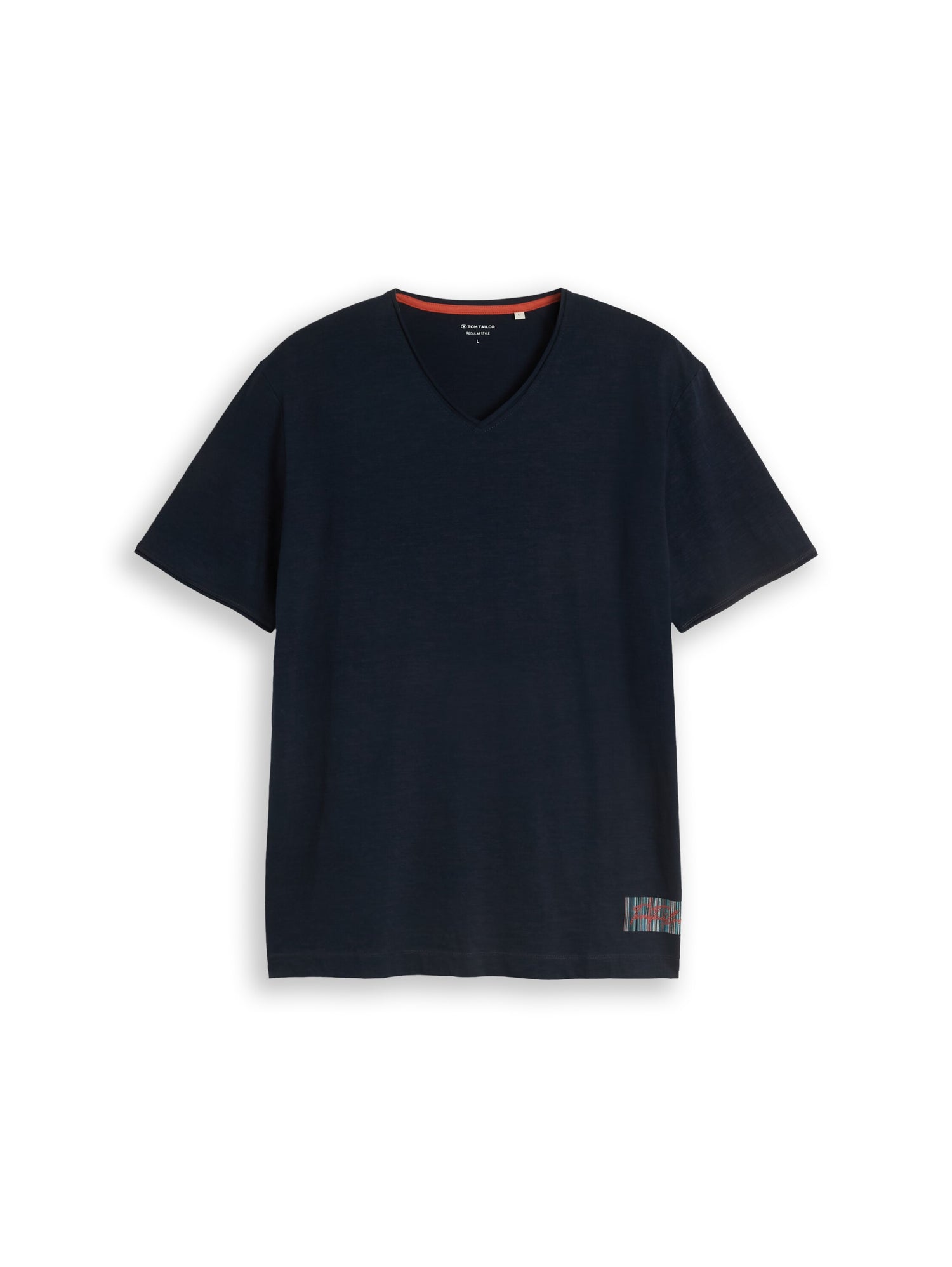 T-Shirt mit V-Ausschnitt
