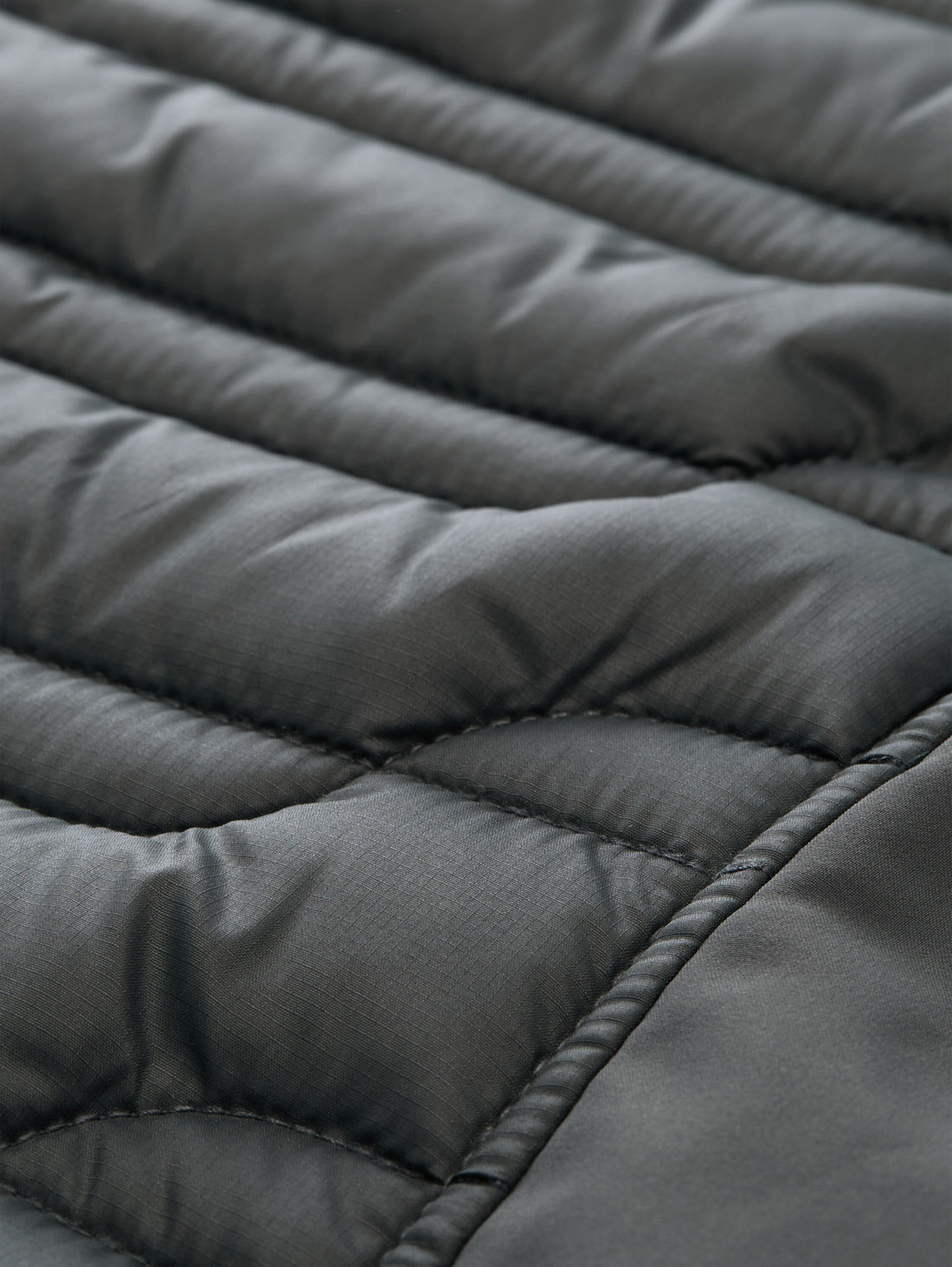 Lightweight Hybrid Steppjacke mit Stehkragen