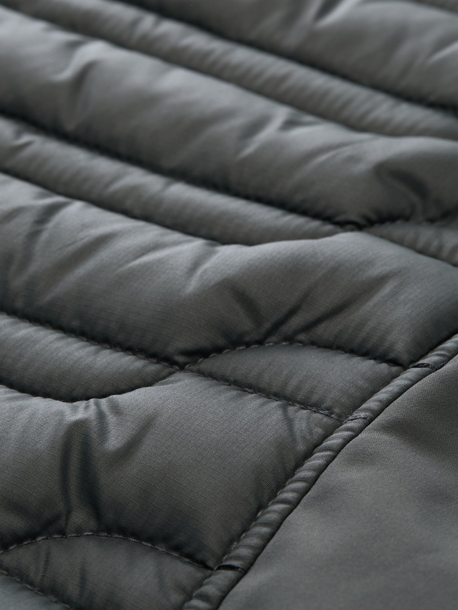 Lightweight Hybrid Steppjacke mit Stehkragen