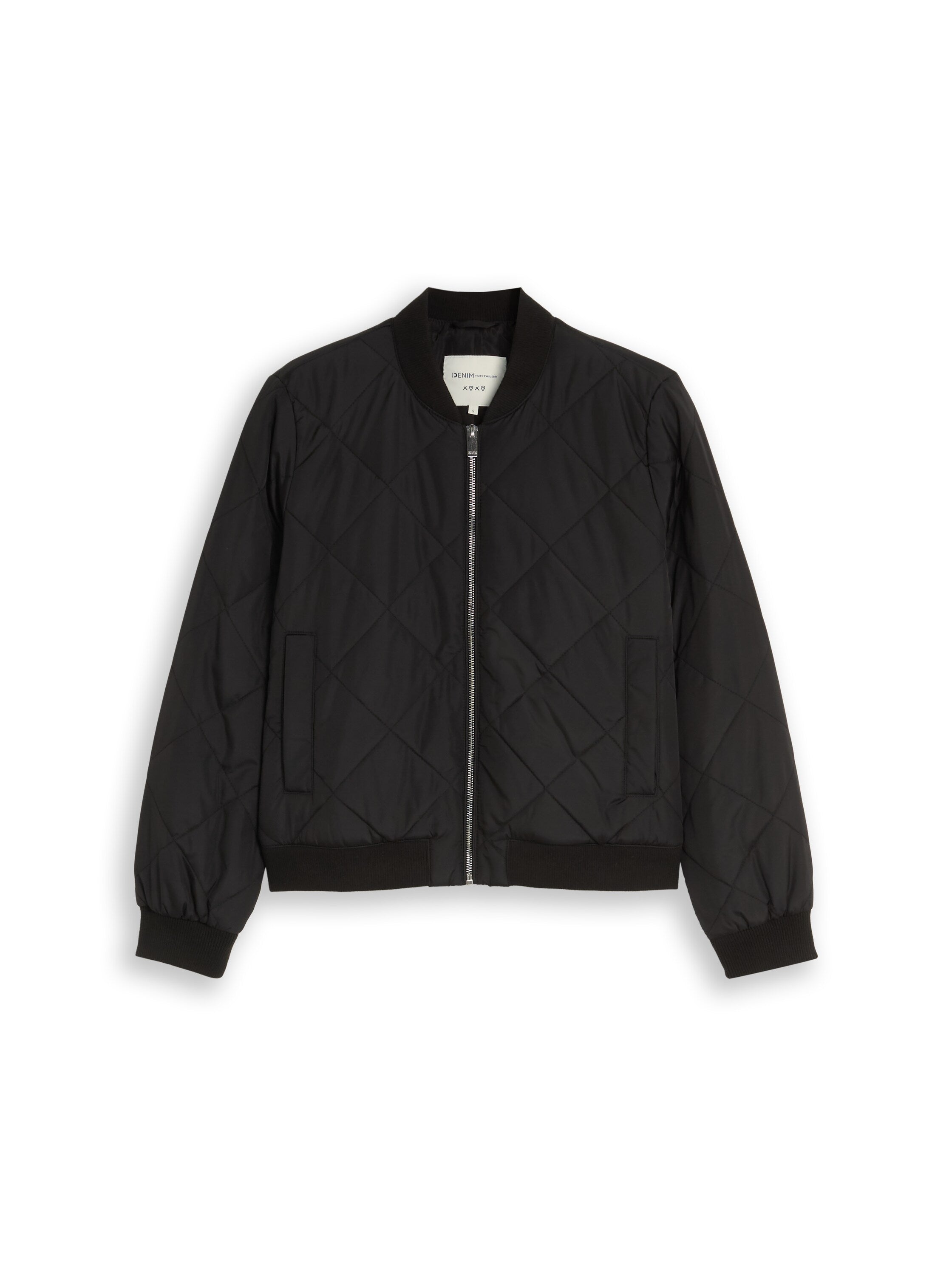 Steppjacke mit Bomberkragen