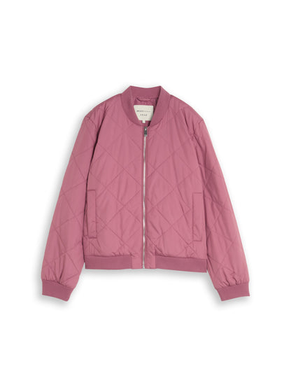 Steppjacke mit Bomberkragen