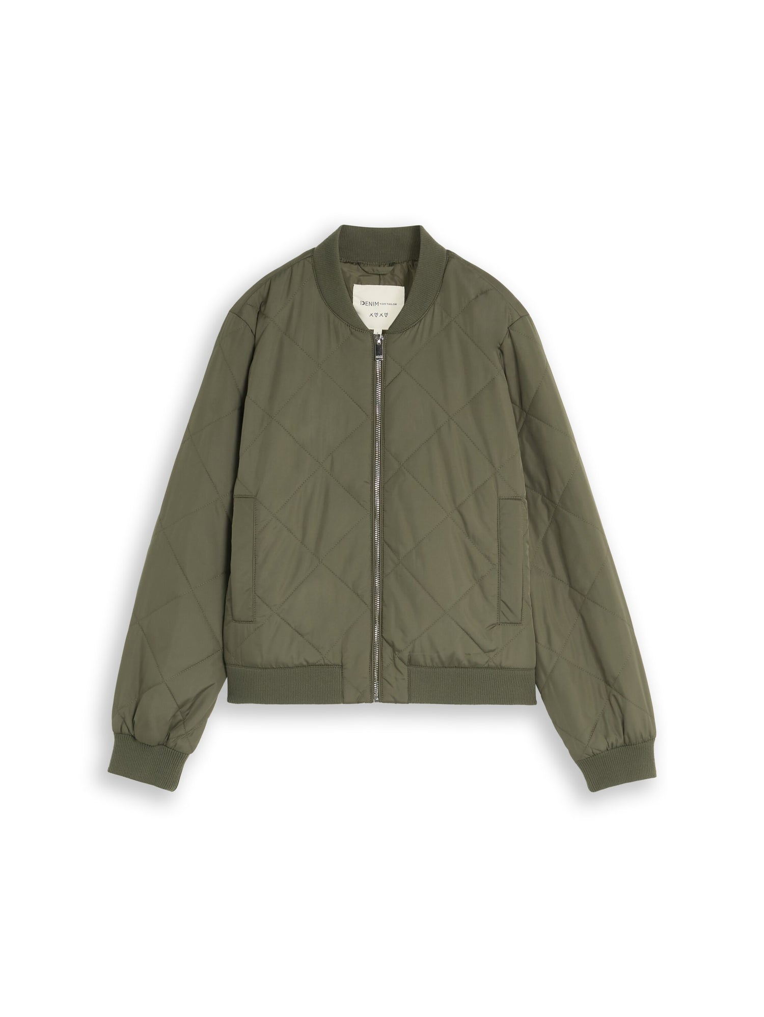 Steppjacke mit Bomberkragen