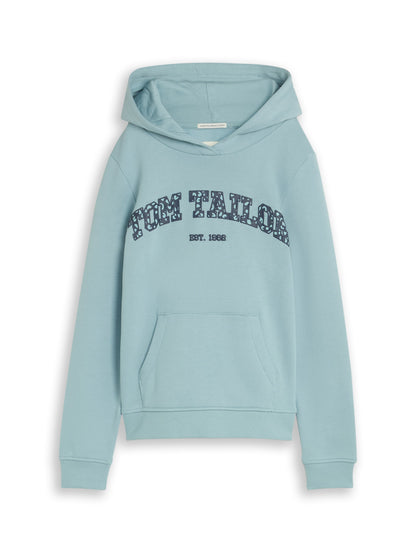 Hoodie Sweatshirt mit Logo-Print
