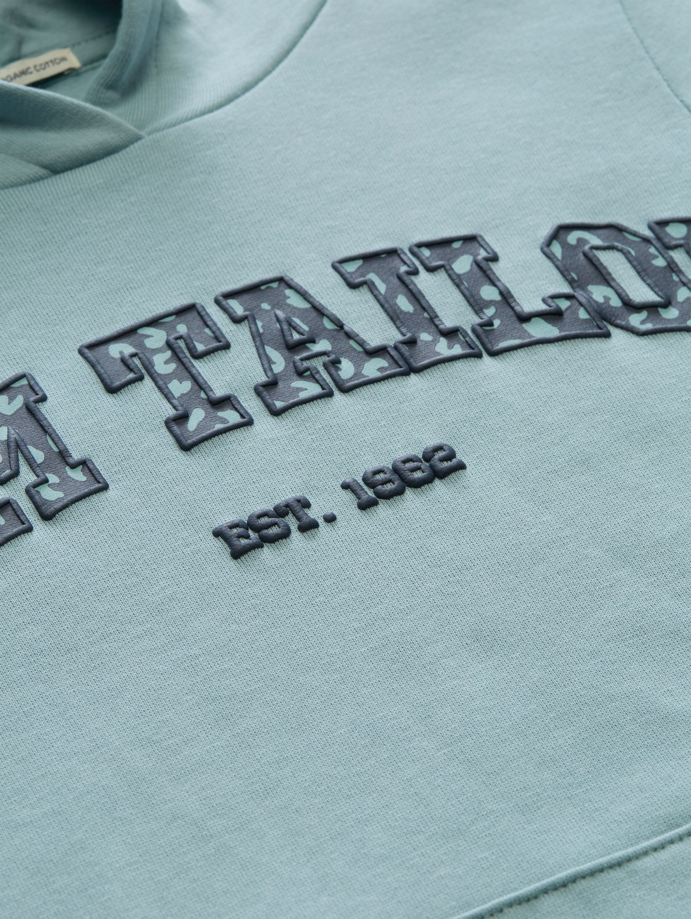Hoodie Sweatshirt mit Logo-Print