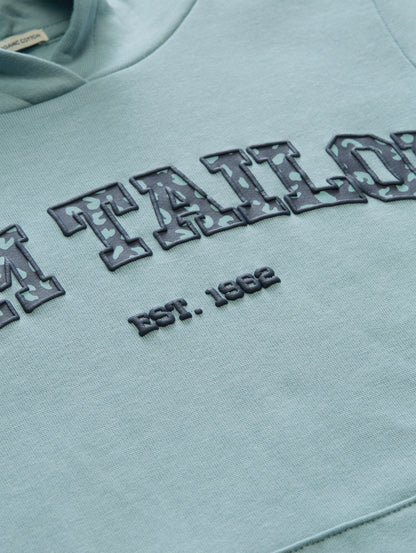 Hoodie Sweatshirt mit Logo-Print