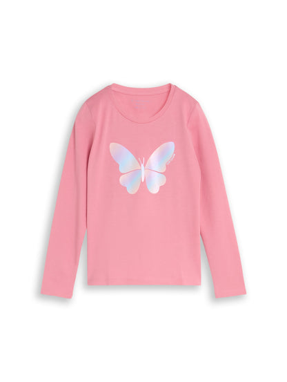 Langarmshirt mit Glitzer