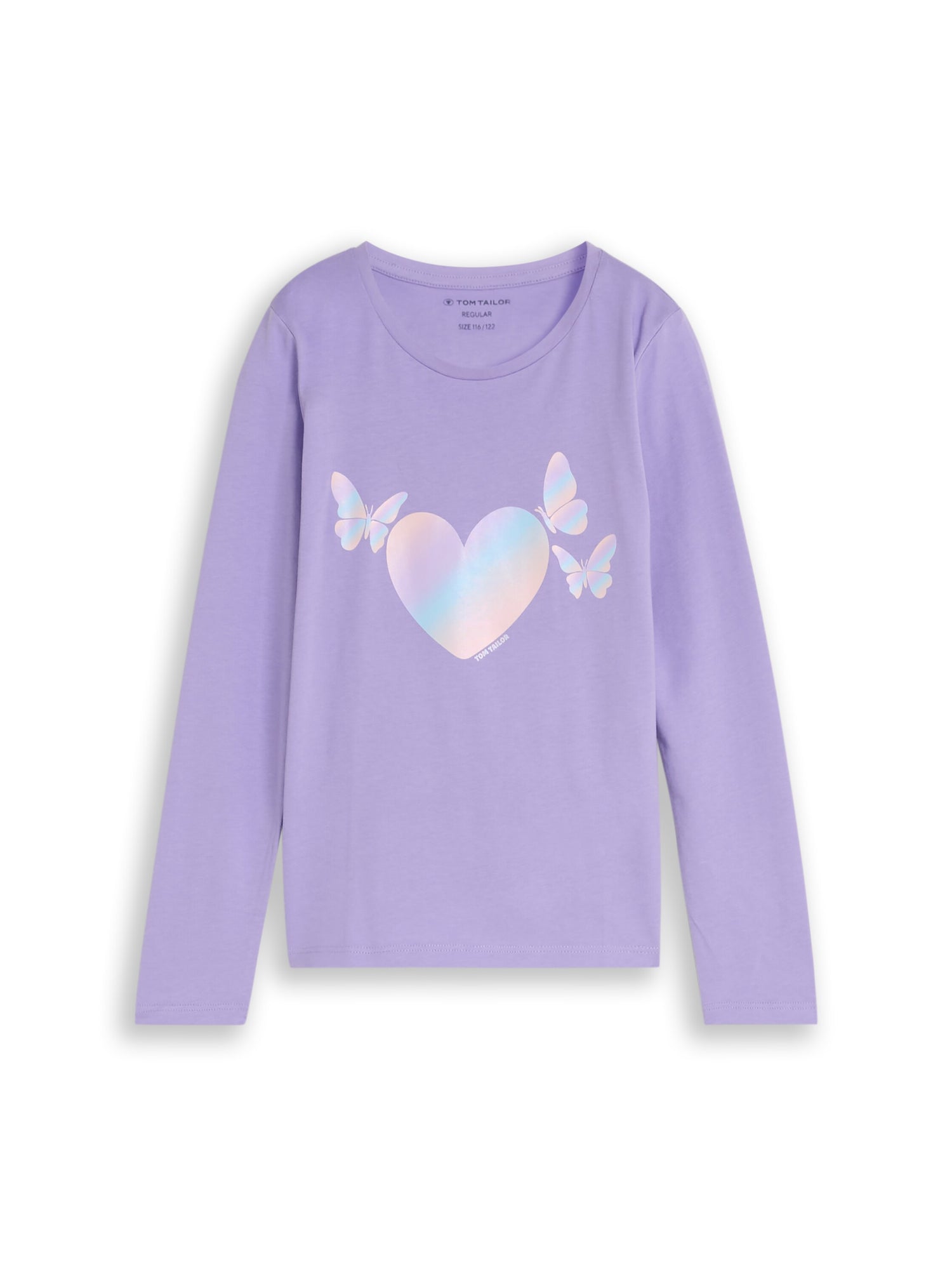 Langarmshirt mit Glitzer