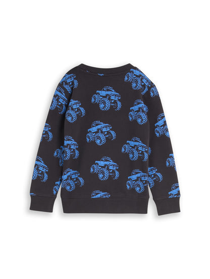 Sweatshirt mit Allover-Print
