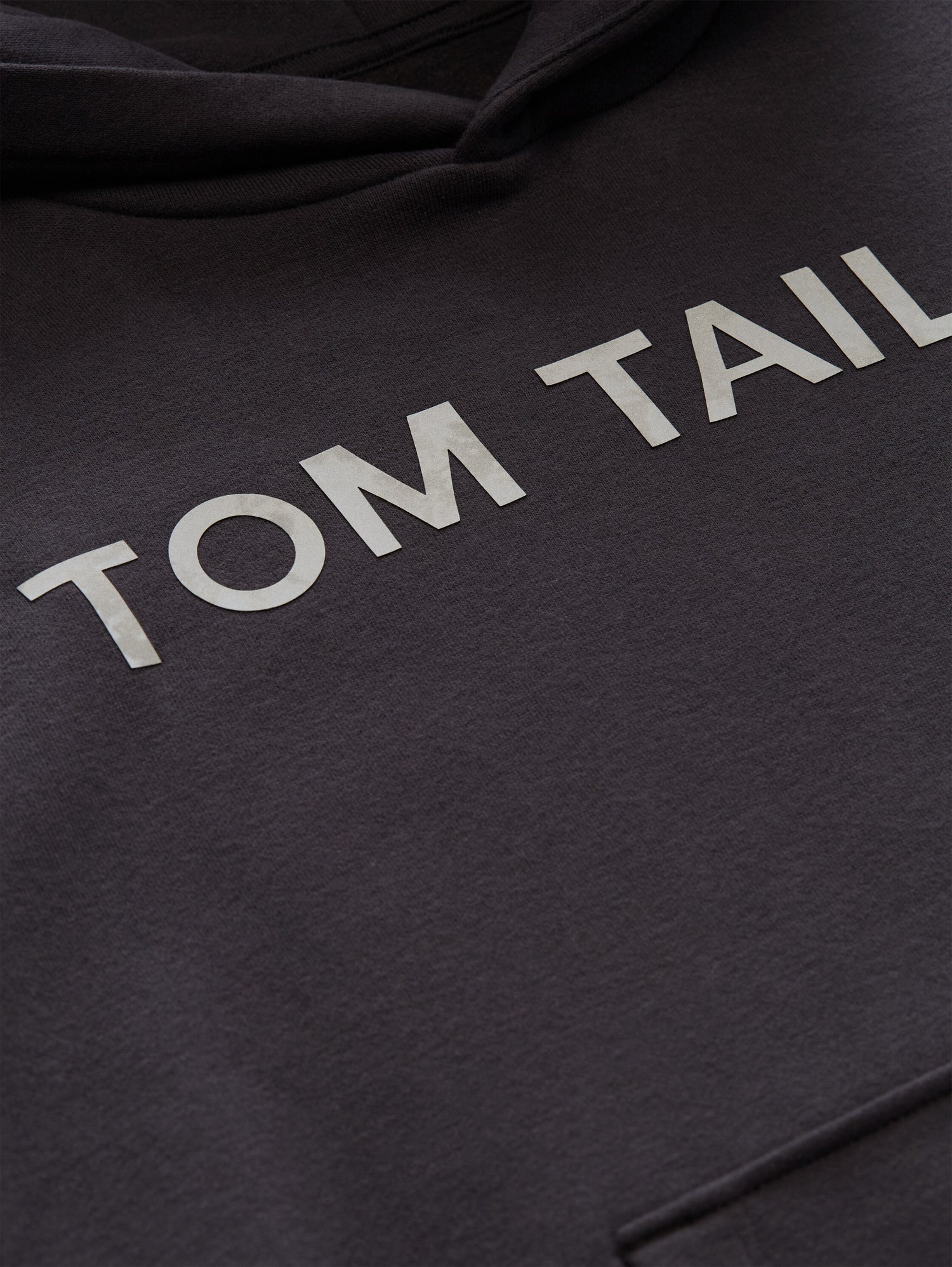 Hoodie Sweatshirt mit Logo-Print
