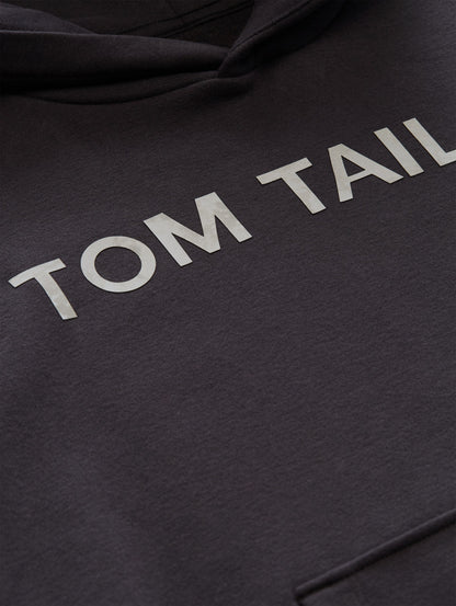 Hoodie Sweatshirt mit Logo-Print