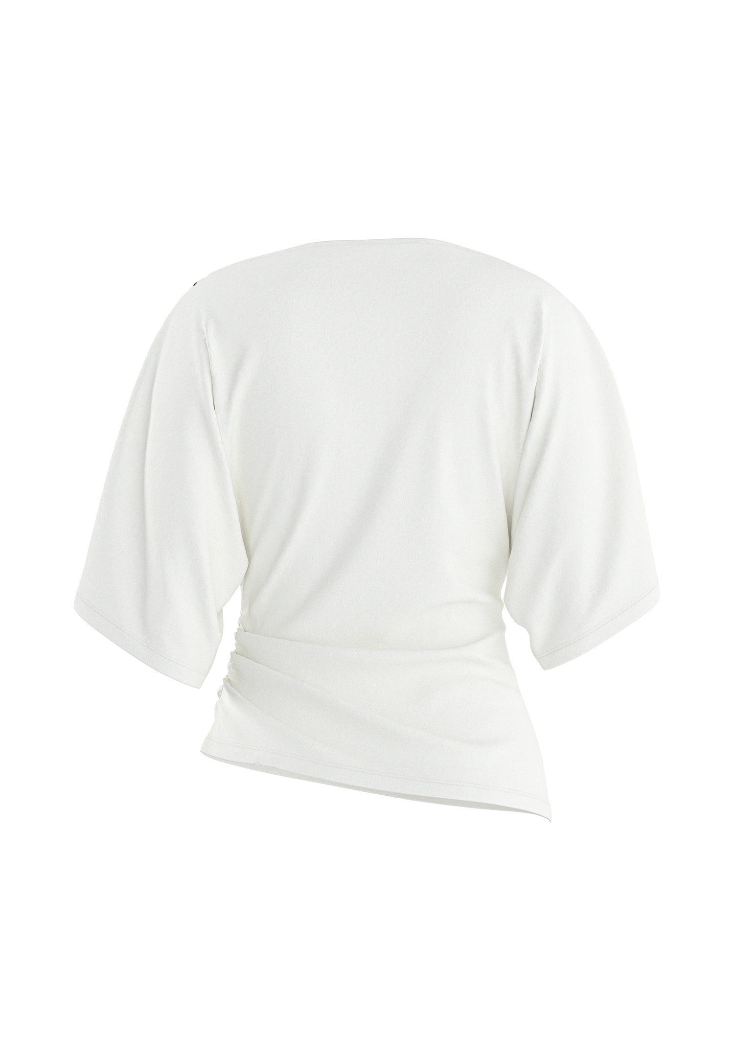 HDYURI SS DRAPED TOP