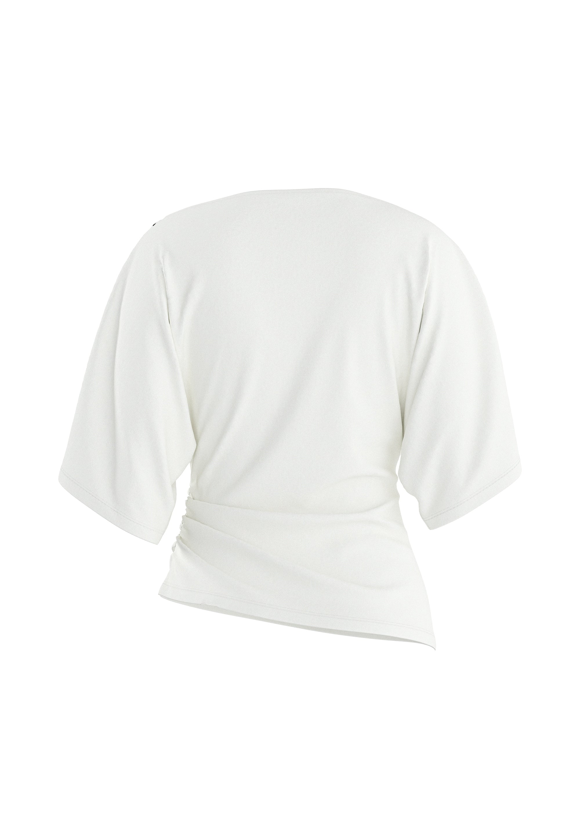 HDYURI SS DRAPED TOP