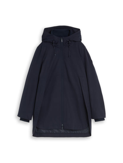 Parka aus wasserabweisendem Material