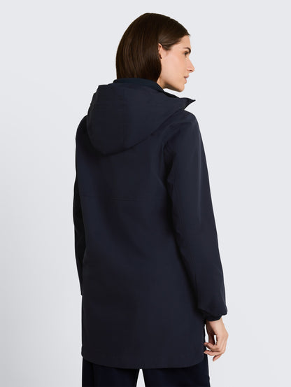Parka aus wasserabweisendem Material
