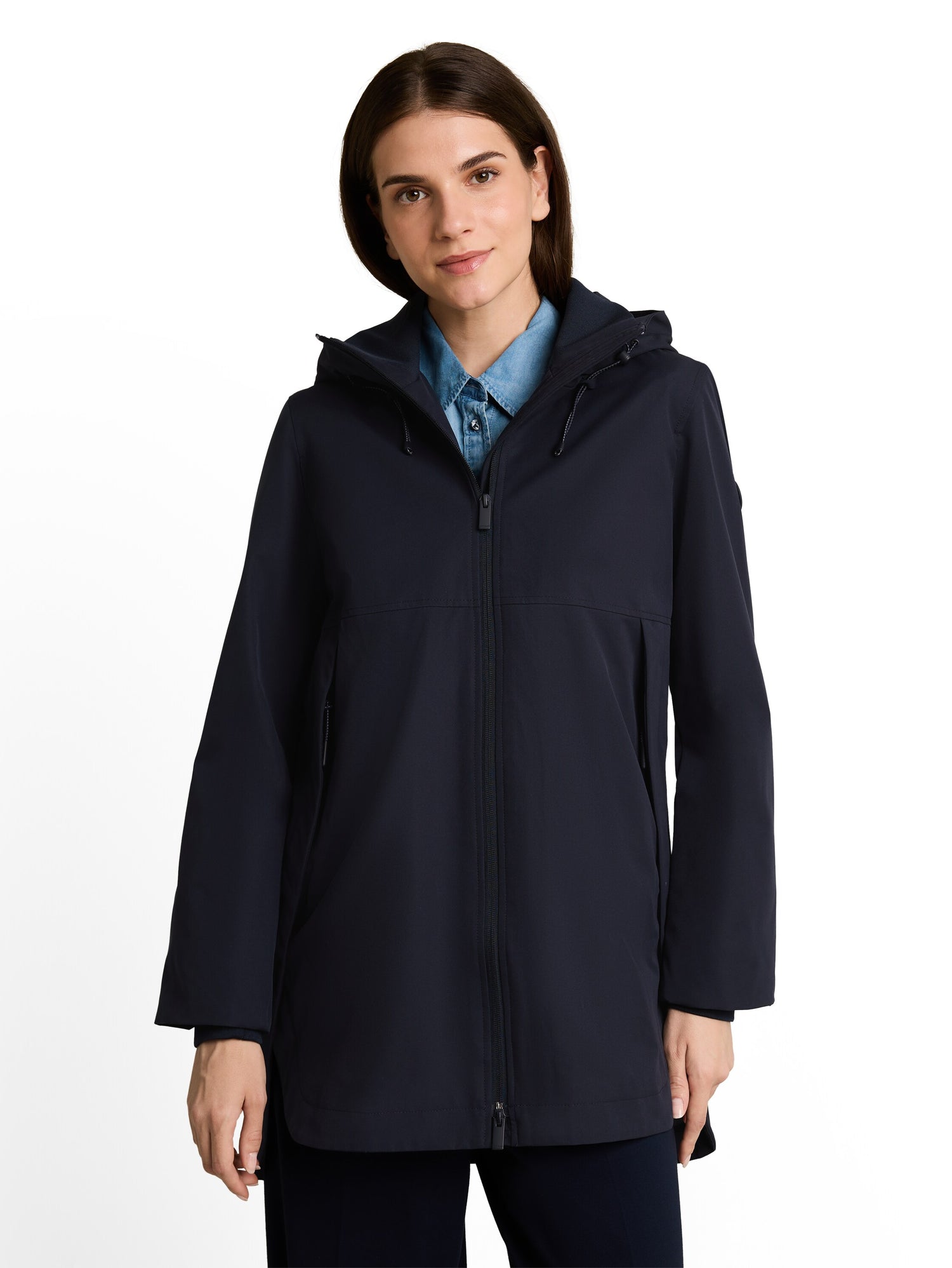 Parka aus wasserabweisendem Material