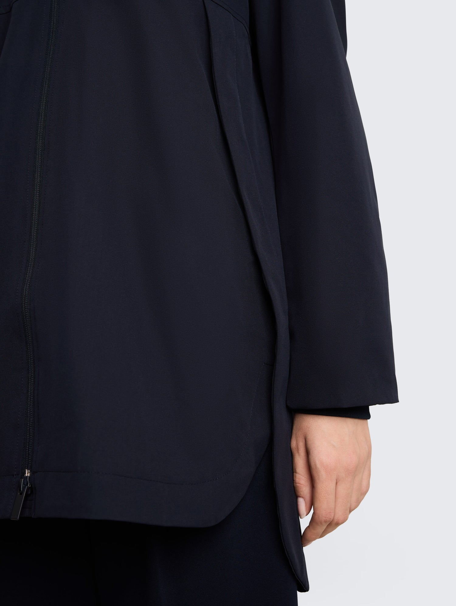 Parka aus wasserabweisendem Material