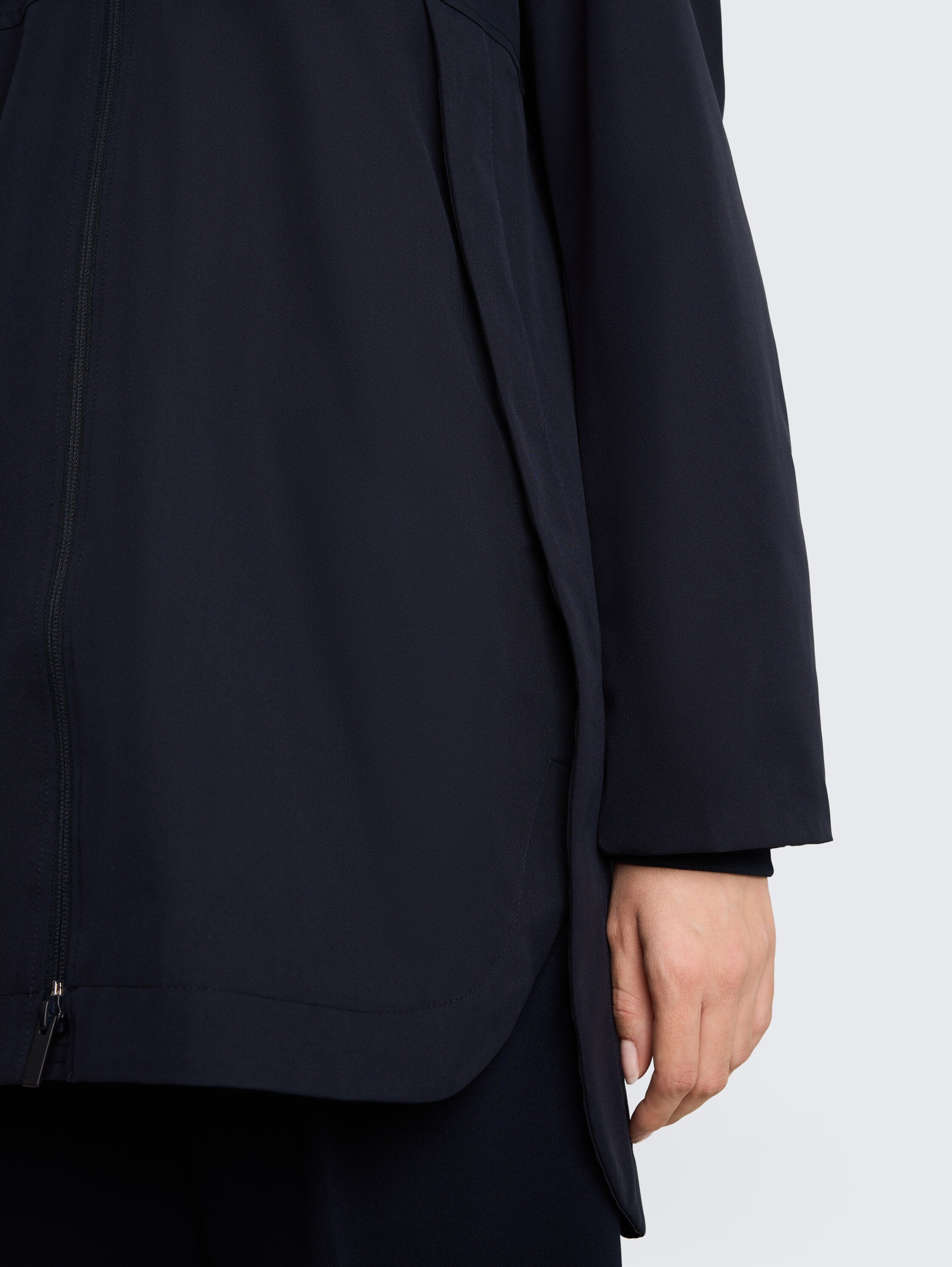 Parka aus wasserabweisendem Material