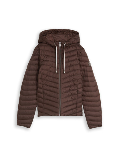 Lightweight Steppjacke mit Kapuze