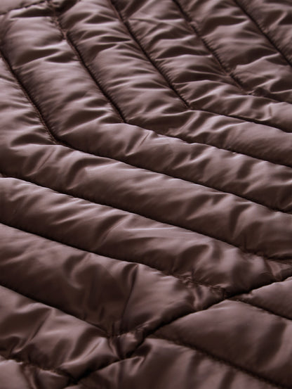 Lightweight Steppjacke mit Kapuze