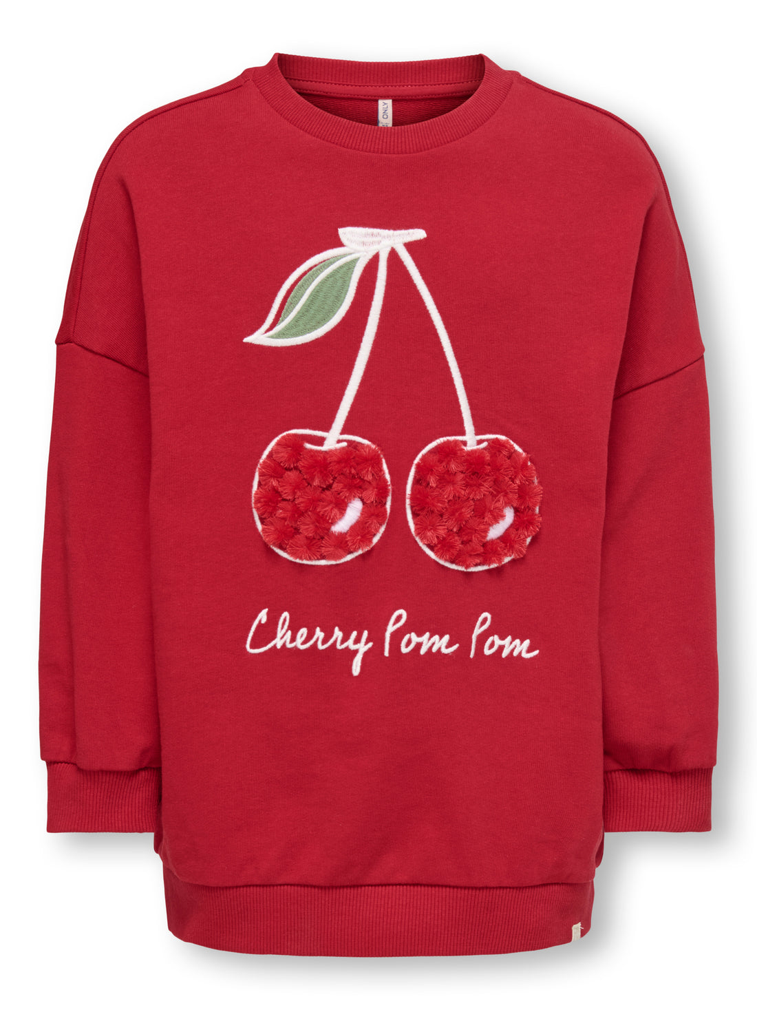KMGCHERRY L/S OVZ ONECK PRINTED UB SWT