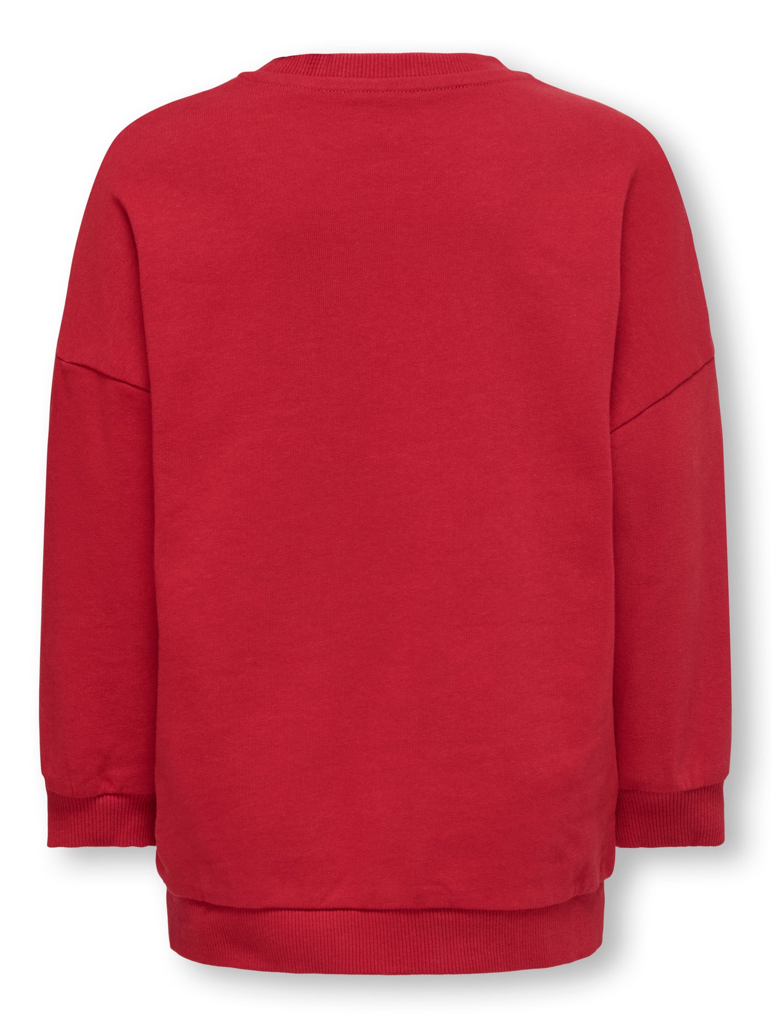 KMGCHERRY L/S OVZ ONECK PRINTED UB SWT